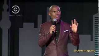 Chris Mapane performs on Comedy Central Africa