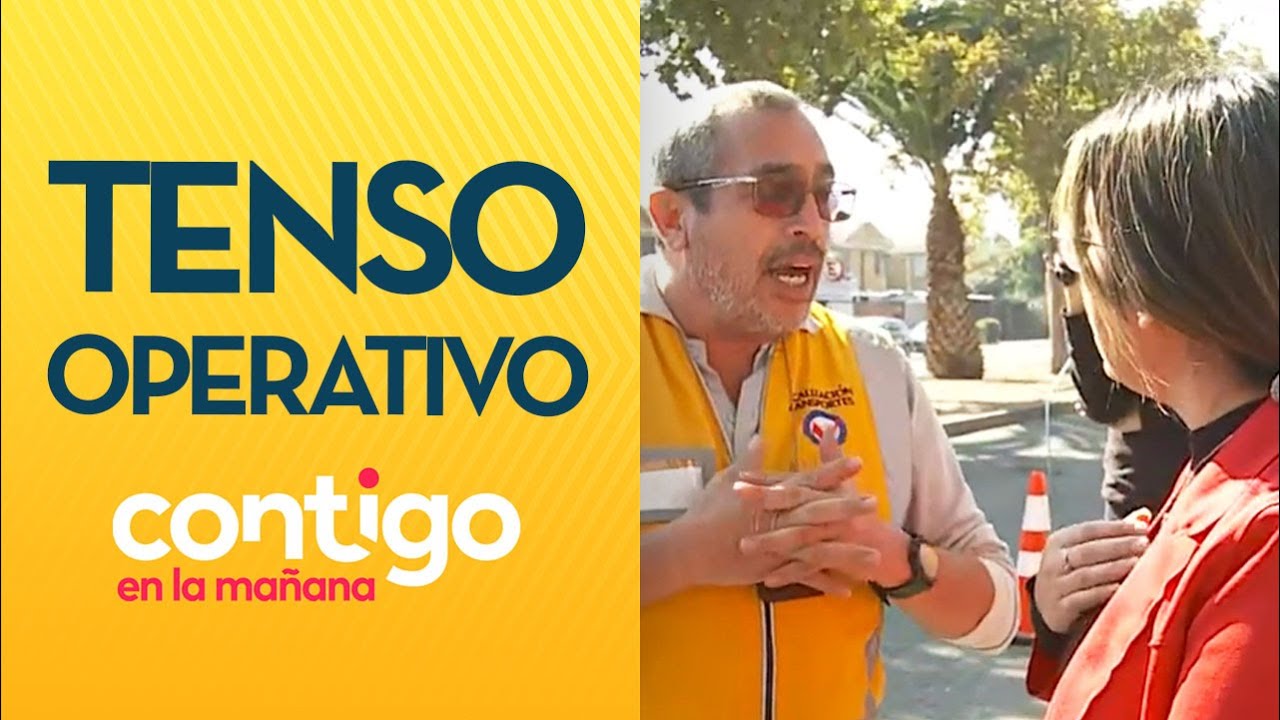 TENSO CRUCE: La fiscalización de autos y motos en Quilicura - Contigo en la Mañana