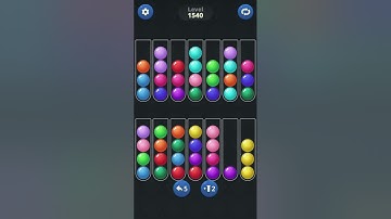 Ball Sort by Infinite Joy (V2): Levels 1539, 1540, 1541