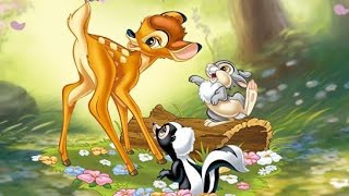 غزال بيعيش حياته كلها فاقد حنان الام ملخص فلم Bambi