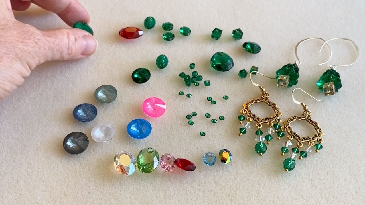 Show and Tell: New PRESTIGE Crystal Majestic Green Color, Oval Elliptic Cut Pendants, & More