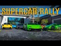 Mansion Rally To Supercar Saturday LOUD Supercars Accelerating Revs Fly Bys STO 600LT F8