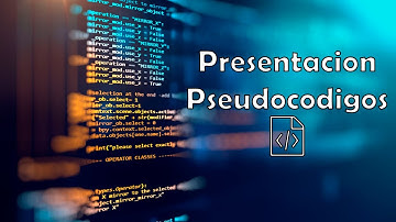 1. Pseudocódigo | Introducción Pseudocódigos