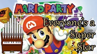 Everyone's a Super Star Mario Party Organ Cover