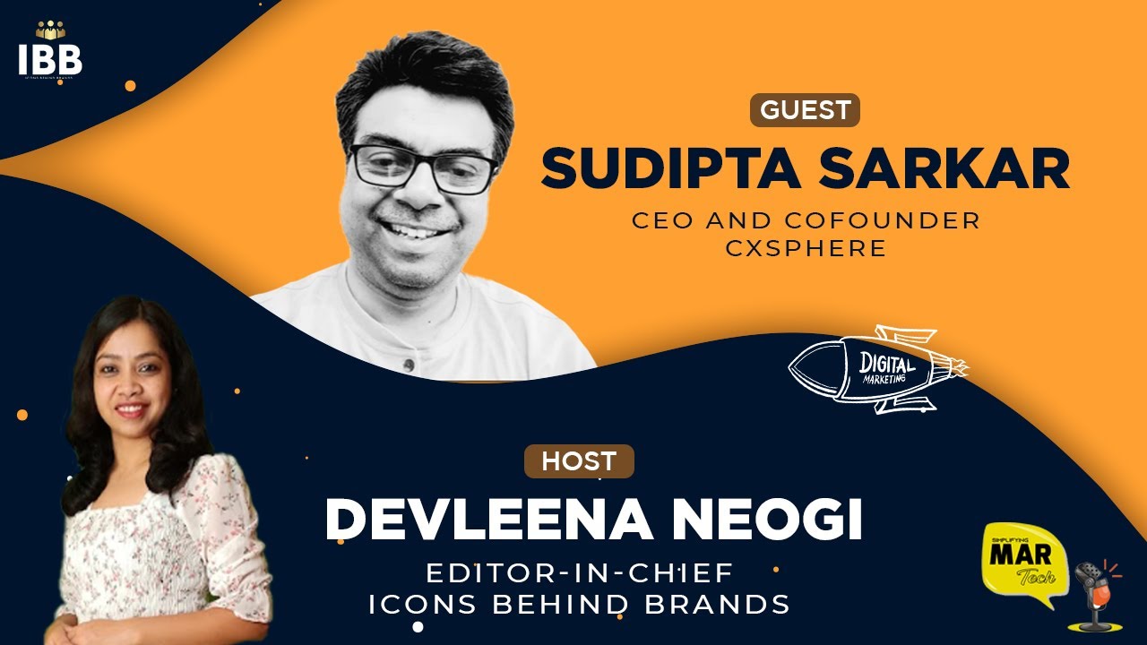 Teaser is Out - Mr. Sudipta Sarkar, CEO and Cofounder, Cxsphere | IBB | Devleena.