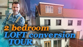 LOFT CONVERSION UK - 2 bedrooms loft conversion TOUR