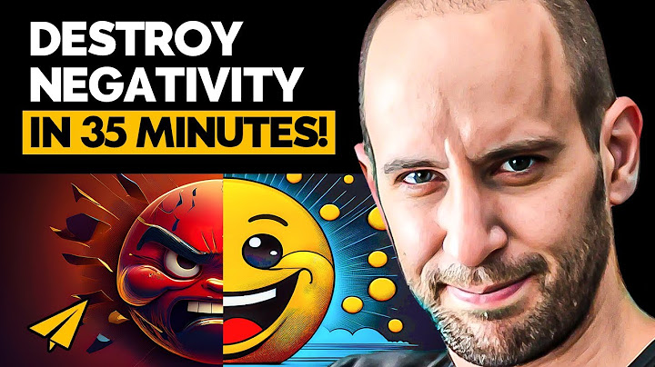 How to Handle Negative People In Your Life (in just 35 minutes!)