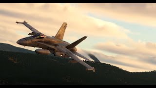 Dcs World F-16 F-18 Av8B Border Zone Sandman Deep Mission Montage