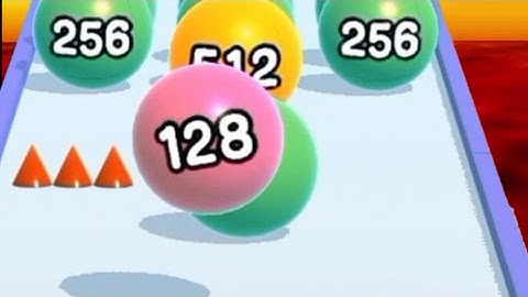 Ball Run 2048 - Gameplay All Levels android ios