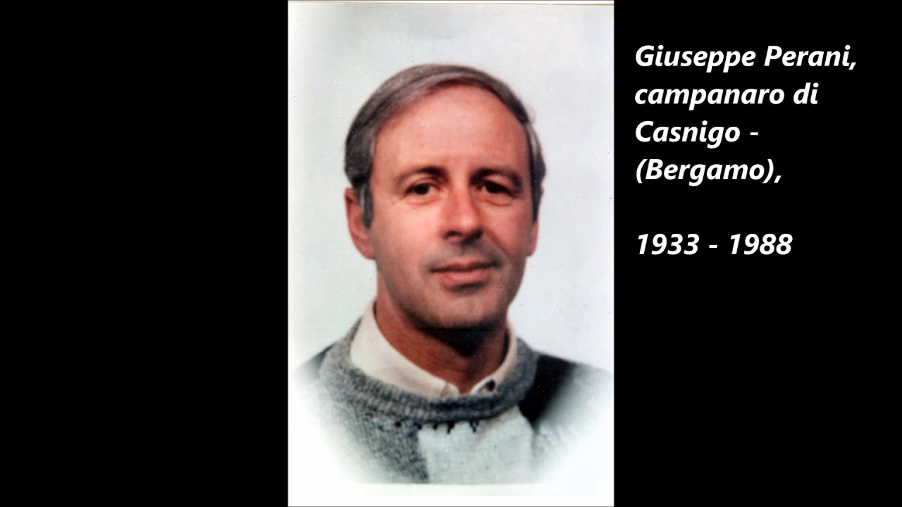 Giuseppe Perani di Casnigo (prov. BG. 1933 - 1988), mazurca: campane d'allegrezza sul pentagramma.