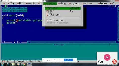 C Programming | Practical - 1 by Yasin Sir