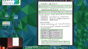 Kristina Giesel: Introduction to Canonical Loop Quantum Gravity - Lecture 2 - Loops