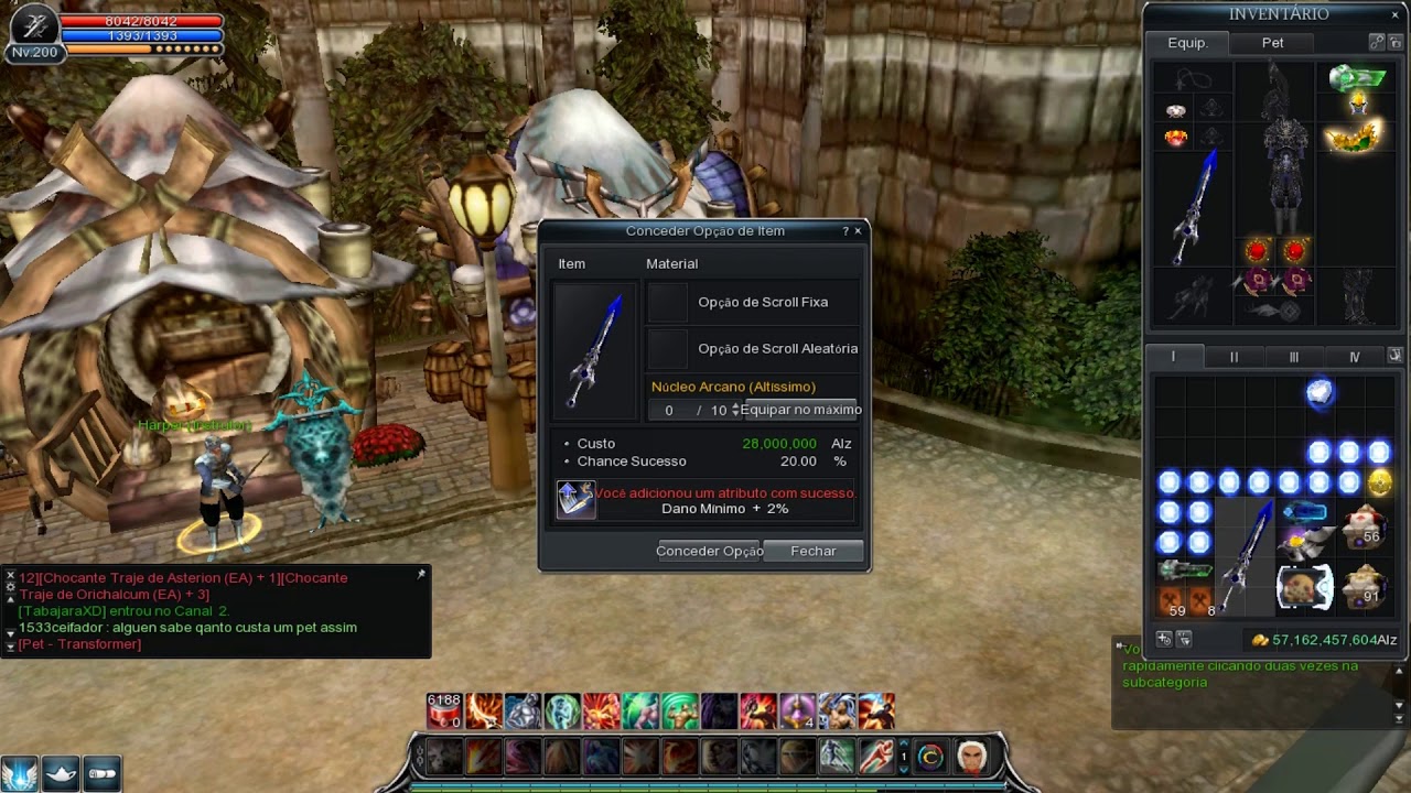 Slotando Taxa Critica em Montante TRX-800 - Mask GU | Cabal iCore