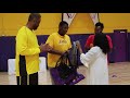 The Lakers Youth Foundation Restores Court In South Los Angeles