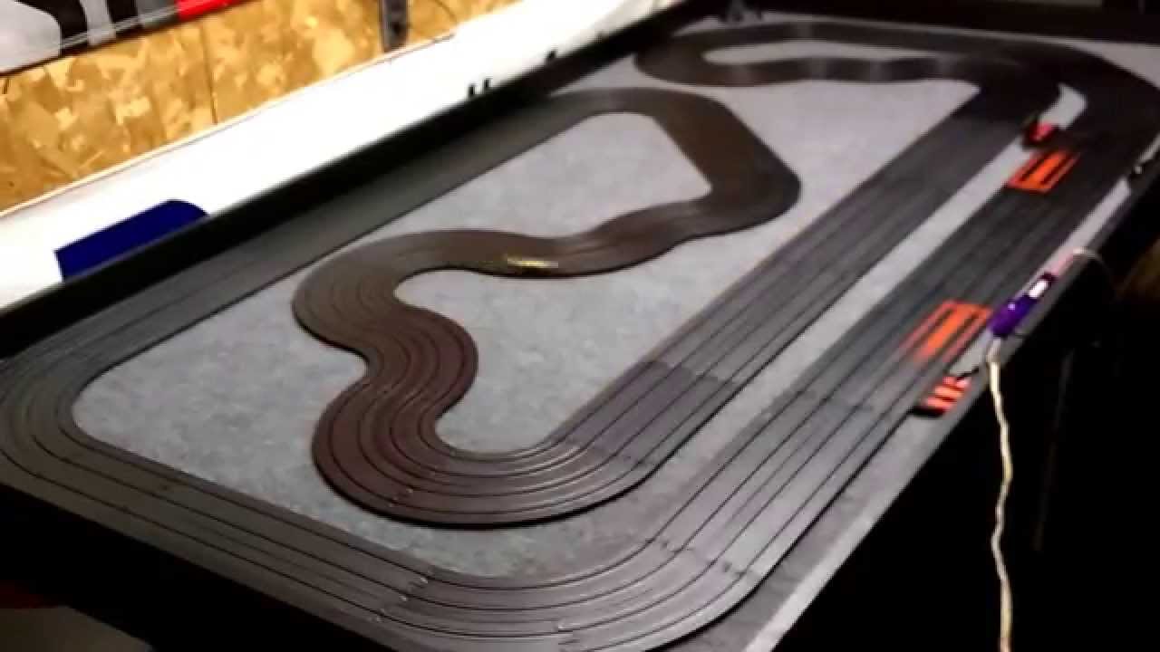 slot car track table