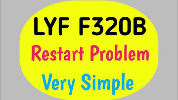 Jio F320b Auto restart | Jio f320b Restart Problem | Jio f320b auto on off problem