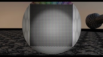 parallax occlusion mapping with parallax room eevee blender experimental shader