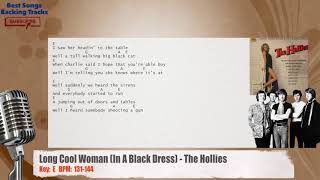 🎙 Long Cool Woman (In A Black Dress) - The Hollies Vocal Backing Track with chords and lyrics chords