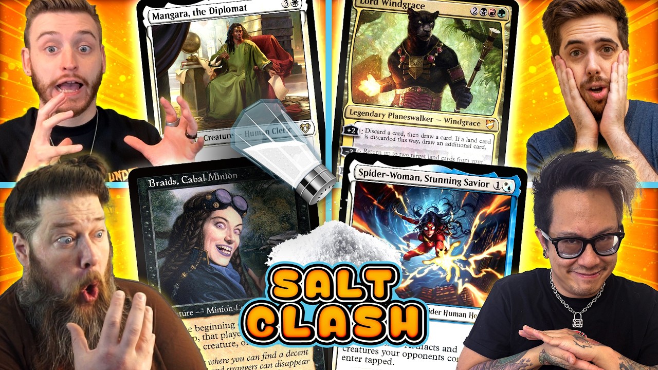 We Play the Saltiest Decks Ever | Commander Clash thumbnail