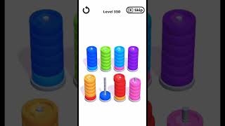 Hoop Stack Level 330 #shorts #hoops #gameplay #gaming