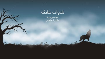 تلاوة هادئة  -  سورة يوسف القارئ حاتم المالكي قناة خط سفر - Surah Yusuf