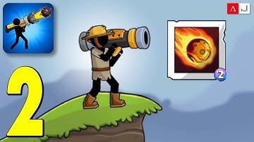 First Skill Meteorite - Boom Stick: Bazooka Puzzles - Gameplay Walkthrough Part 2 - Stage 11 - 20