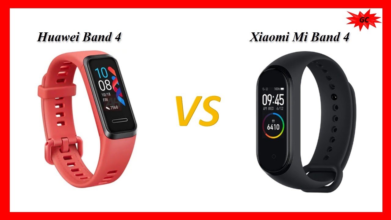 Huawei band 4 pro vs xiaomi mi band 6