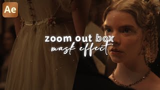 zoom out mask transition (ship edit style) | after effects tutorial