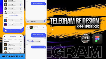 Telegram Re - Design | speed process