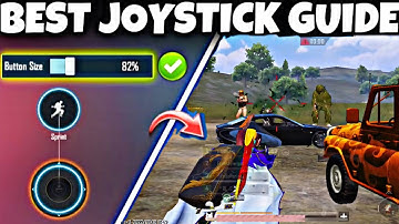 PERFECT JOYSTICK SIZE & PLACEMENT FOR FAST MOVEMENTS🔥(BGMI/PUBGM) TIPS & TRICKS | Freestyler Playz