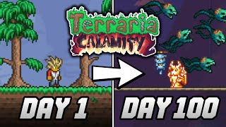 I Spent 100 DAYS in EXPERT Terraria Calamity and Here’s What Happened…