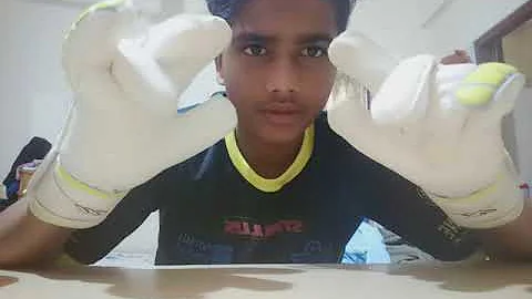 Unboxing the new nivia super grip goalkeeper gloves