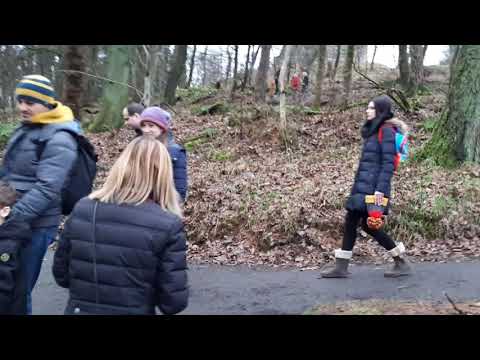 Walking to National Wallace Monument