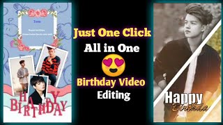 Birthday Video Editing | Happy Birthday Video Editing | Birthday Wish Video Editing Just One Click screenshot 5
