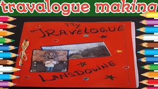 #anviscorner how to make beautiful travalougeof lansdown #schoolproject