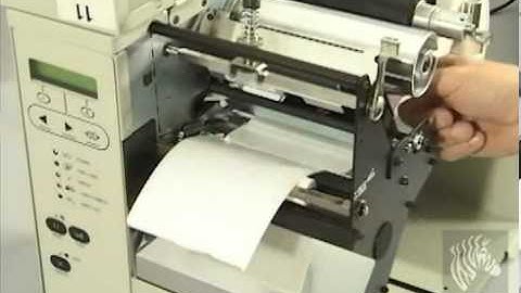 105SL Ribbon Media load