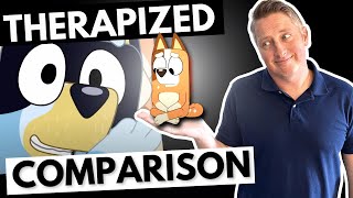 Comparison - Bluey Gets Therapized