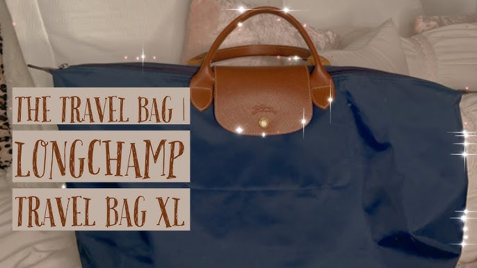 Review: Longchamp Weekender—Le Pliage Expandable Travel Duffel Bag