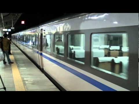 はまかぜ6号　神戸駅出発シーン