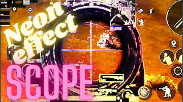 Neon scope effect in kinemaster।  neoneffect make in android। #BGMI #MH13gaming