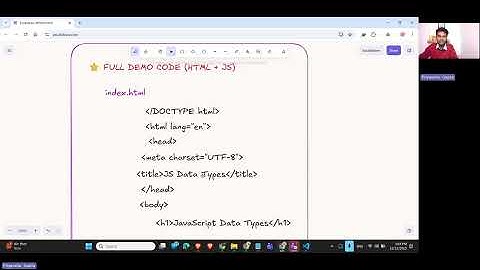 Episode-05 Data Types in JS | Numbers, Strings, Booleans & More | Coding For Kids Nepal