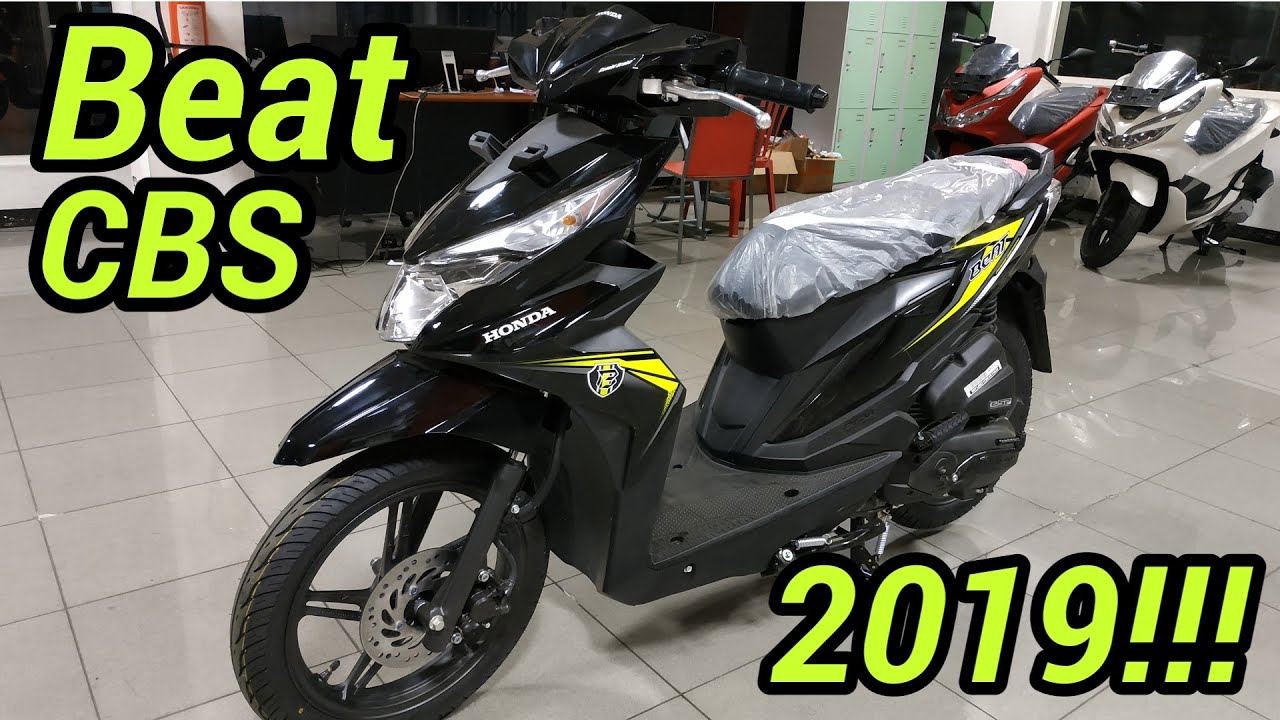 Review Honda Beat CBS Black/Hitam 2019 YouTube