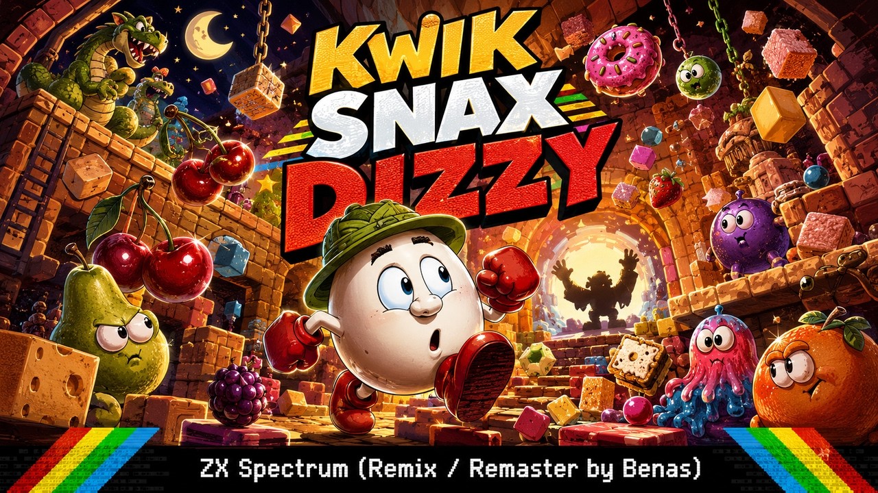 Kwik Snax (ZX Spectrum) - Title Theme (remastered) - YouTube