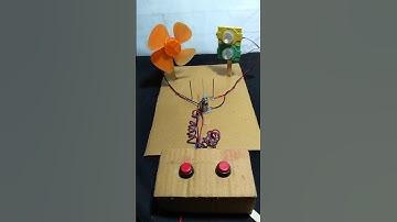 DC Motor Switching _ DC Gear Motor #dcmotor #techdiy #shorts