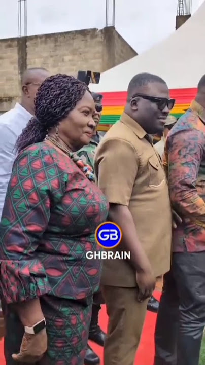 Vice president Jane Naana visited Manponteng Market Today in Kumasi #mahamathepresident #ghana