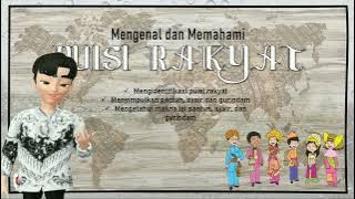 PUISI RAKYAT BAHASA INDONESIA KELAS 7