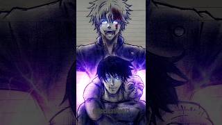 Drawing Gojo And Toji Fight Round 2 Glowart