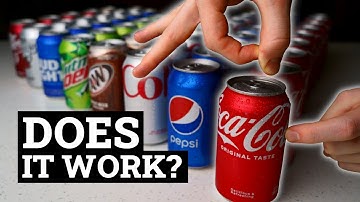 Does flicking or tapping a soda prevent it from exploding?
