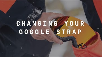 How To Change Your Glade Goggle Strap