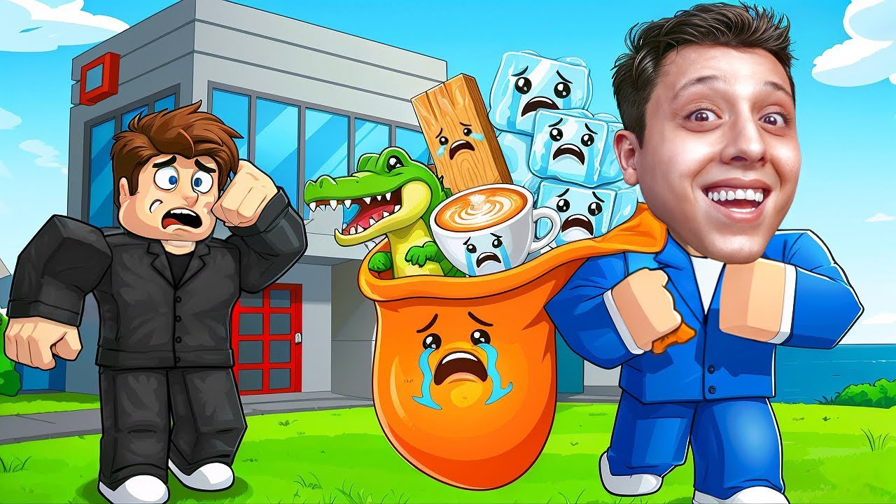 سرقت كل الشخصيات النادرة في ماب السرقة 🔥| ROBLOX